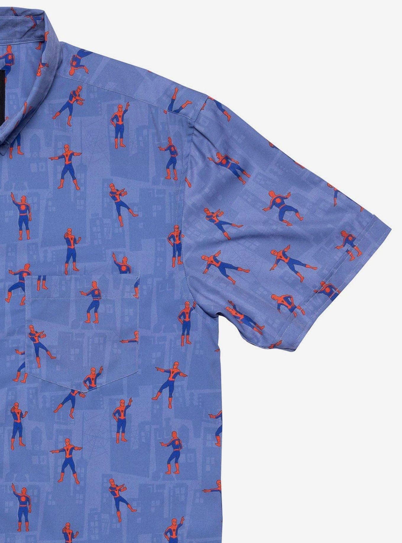 RSVLTS Marvel Spider-Man The Meme KUNUFLEX Short Sleeve Shirt, , hi-res