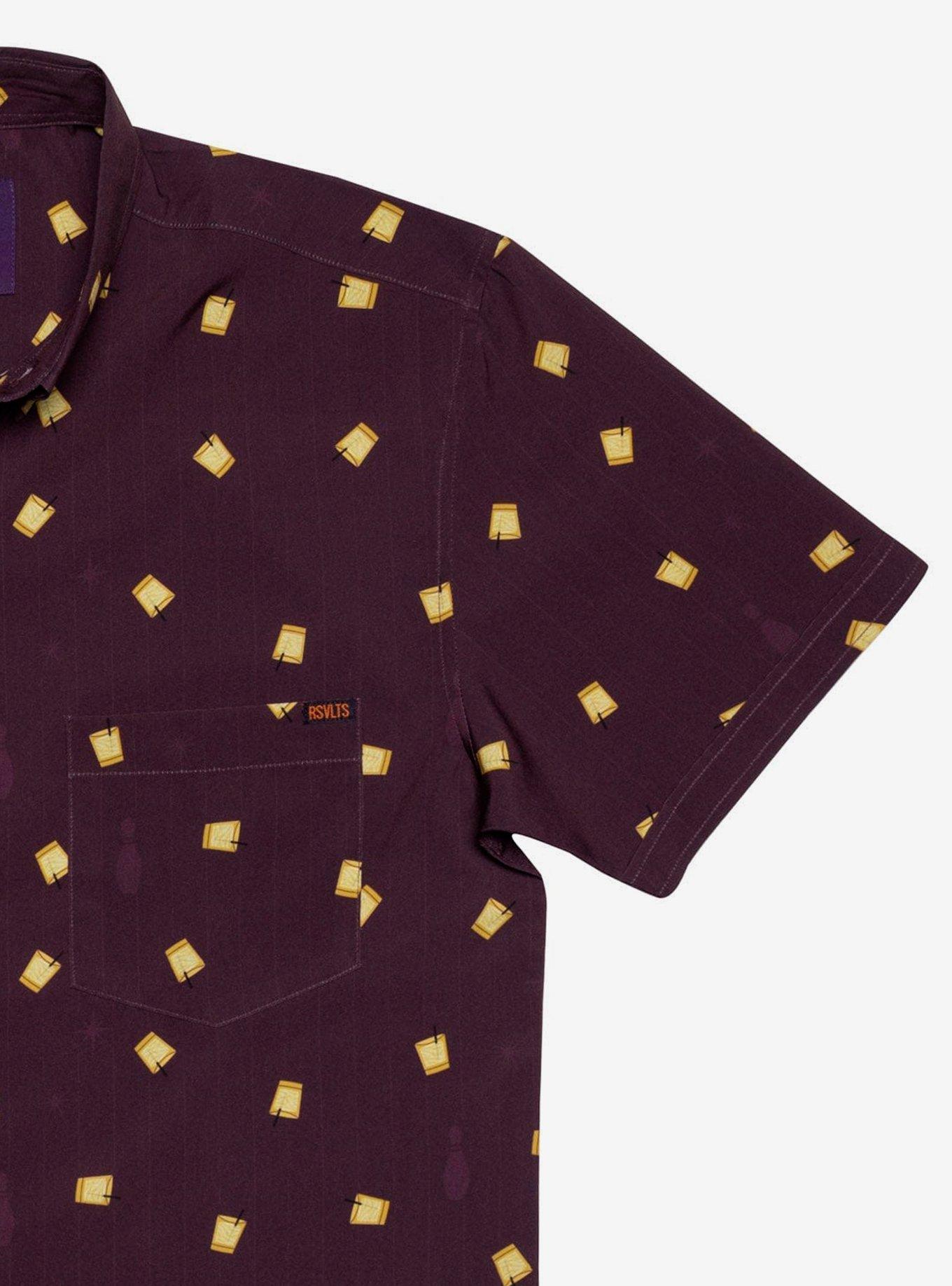 RSVLTS The Big Lebowski "There's A Beverage Here!" KUNUFLEX Short Sleeve Shirt, MULTI, alternate