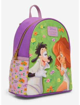 Plus Size Loungefly Disney A Goofy Movie Max & Roxanne Flowers Mini Backpack, , hi-res