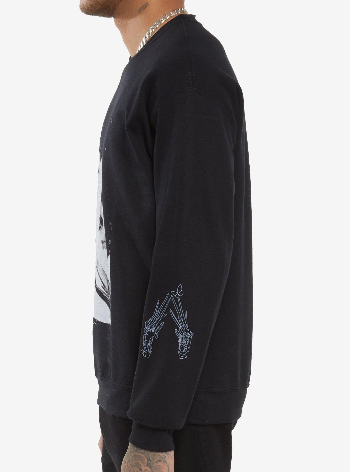 Edwards Scissorhands Poster Sweatshirt, BLACK, alternate
