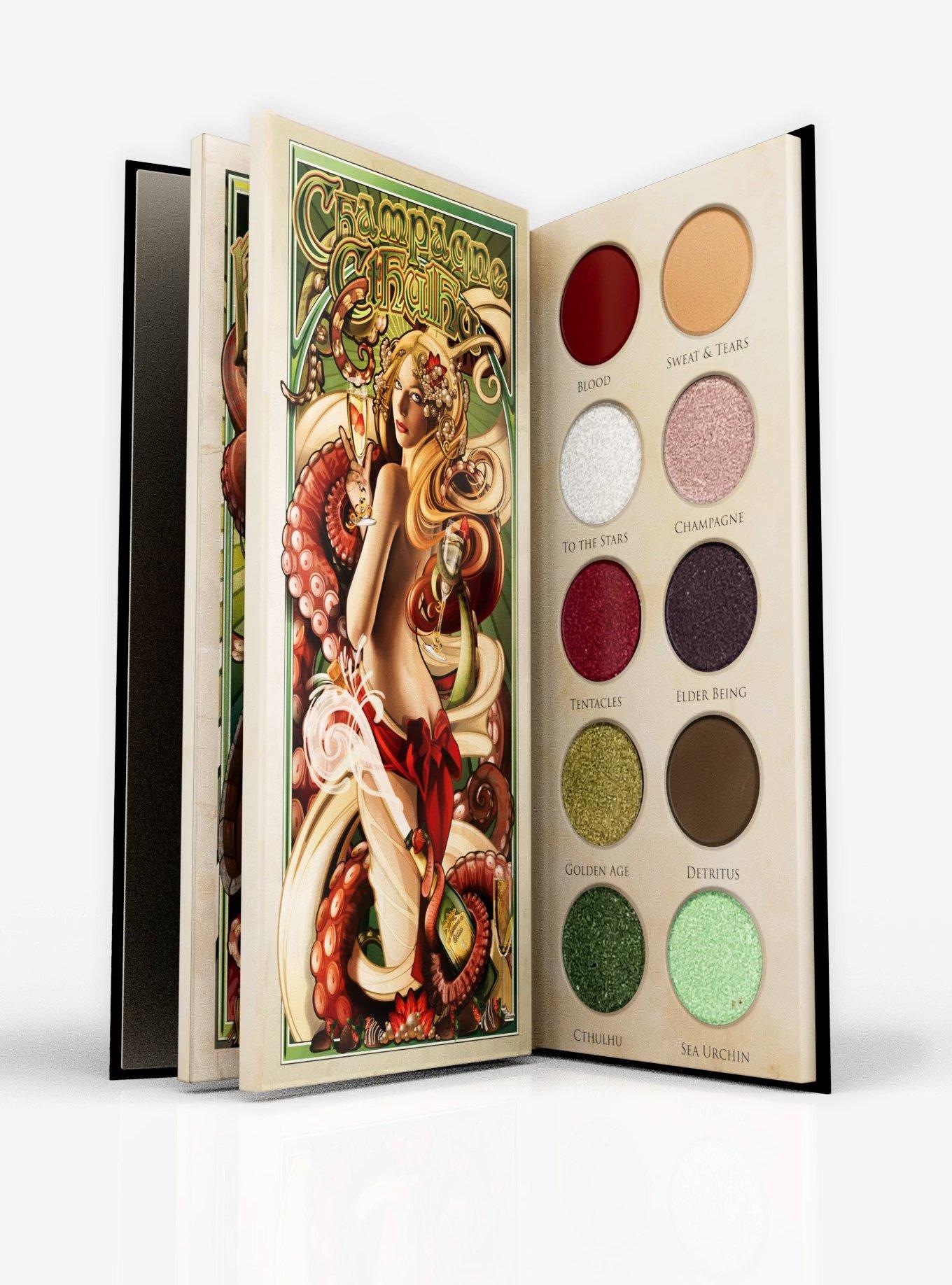 Cthulhu Cocktails Book Eyeshadow Palette, , alternate
