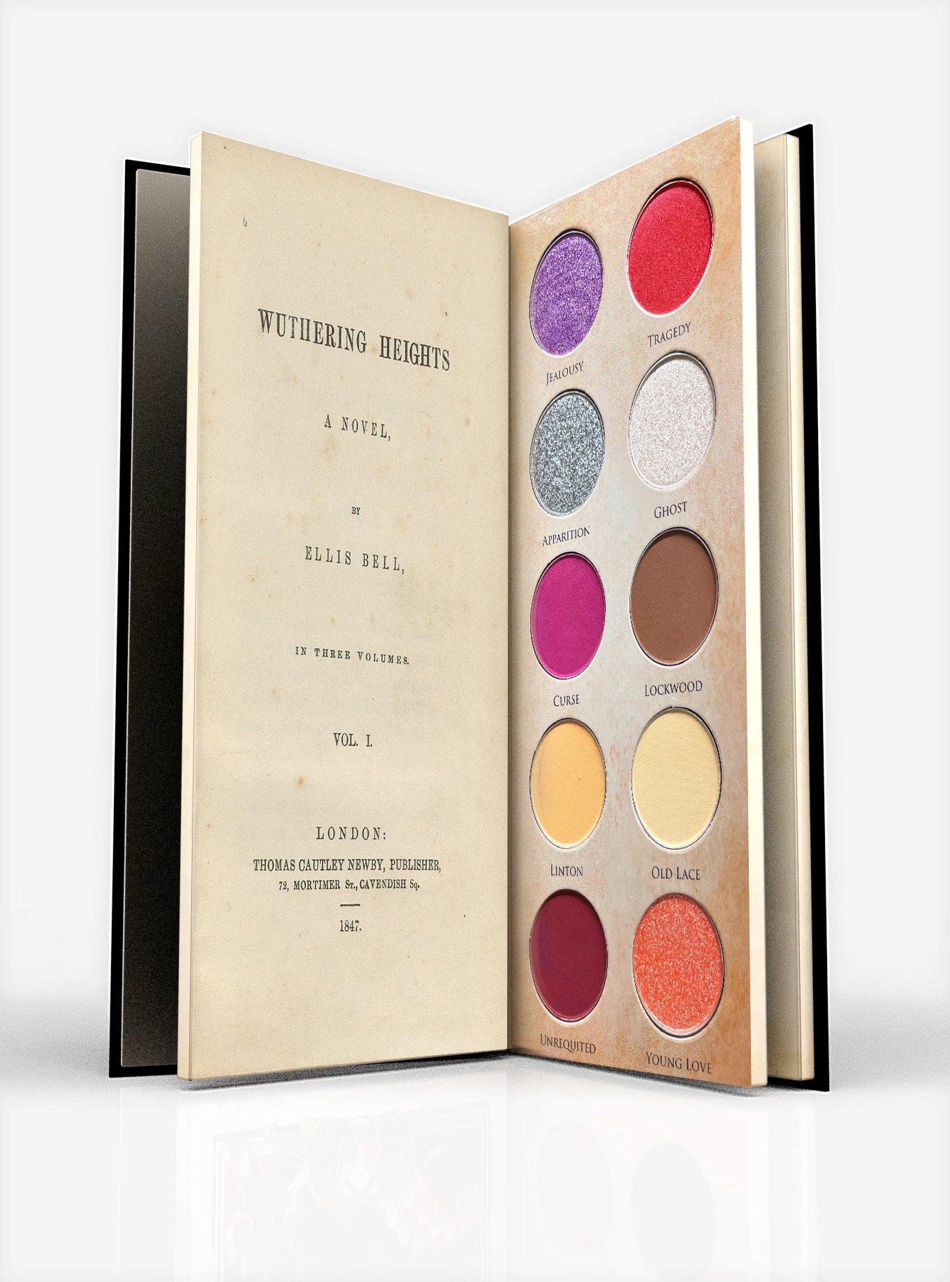 Wuthering Heights Emily Brontë Book Eyeshadow Palette, , alternate