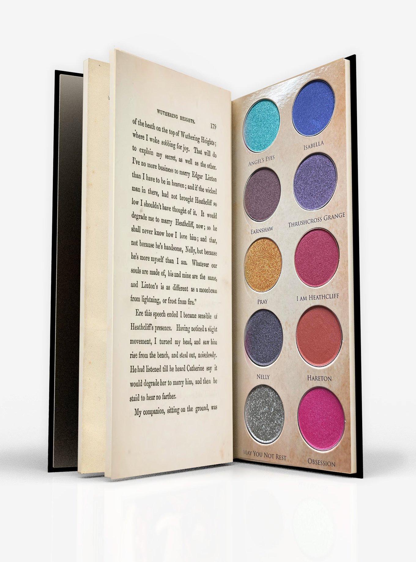 Wuthering Heights Emily Brontë Book Eyeshadow Palette, , alternate