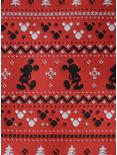 Disney Mickey Mouse Fair Isle Red Men's Tie, , alternate