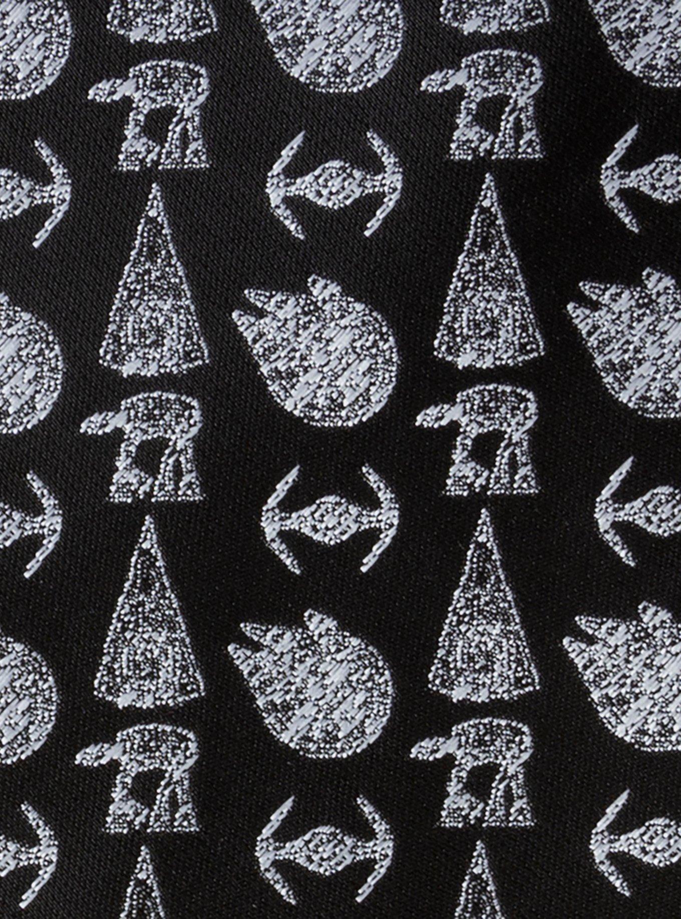 Star Wars Battle Black Men's Tie, , alternate