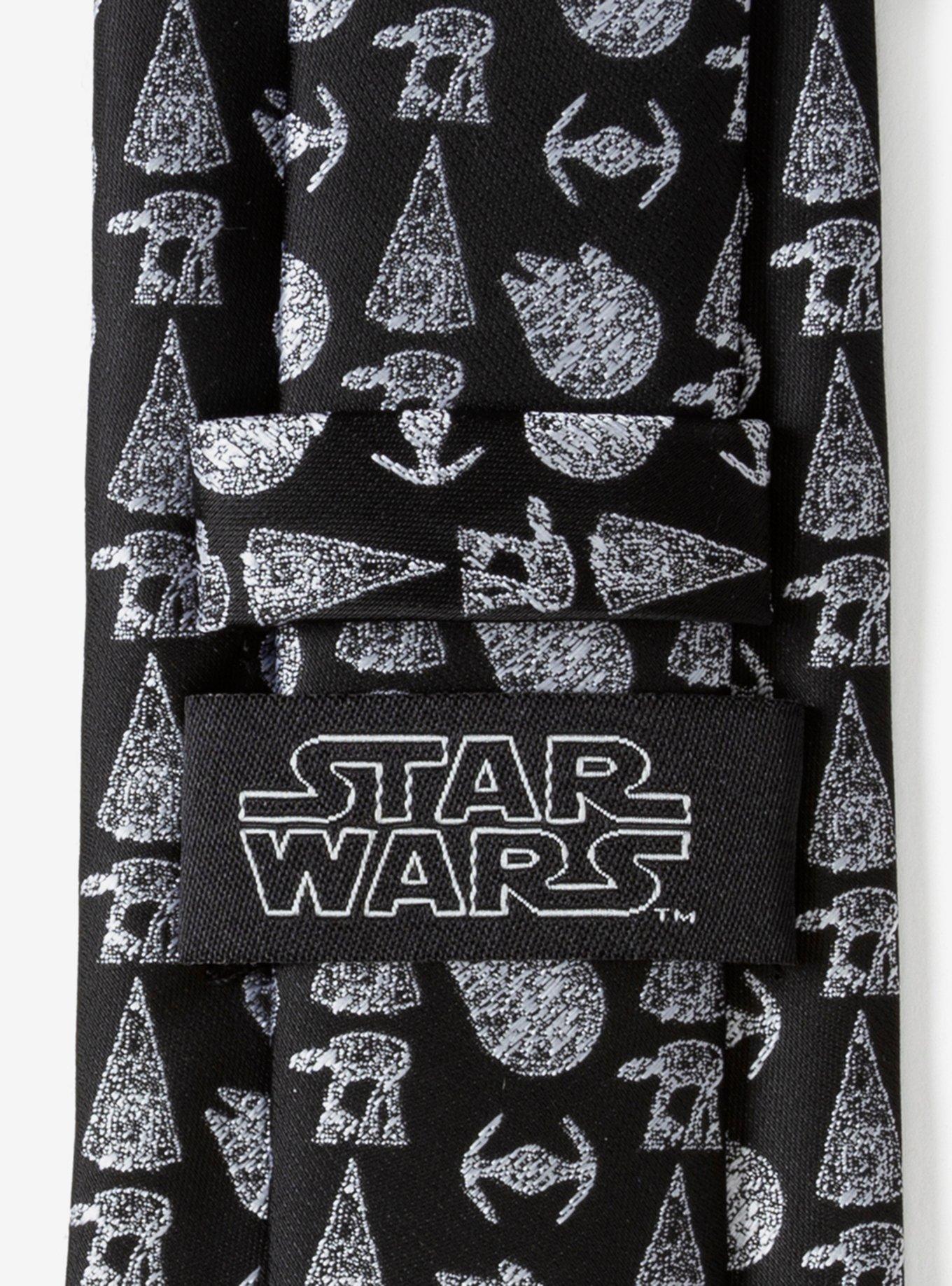 Star Wars Battle Black Men's Tie, , alternate
