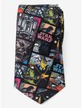 Star Wars Comic Black Men's Tie, , alternate