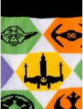 Star Wars Icons Multicolor Crew Socks, , alternate
