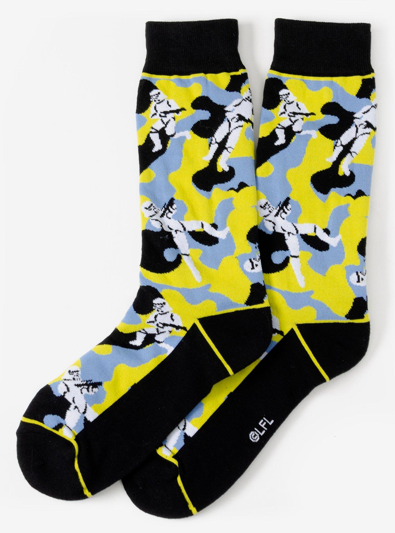 Star Wars Stormtrooper Camo Crew Socks, , alternate
