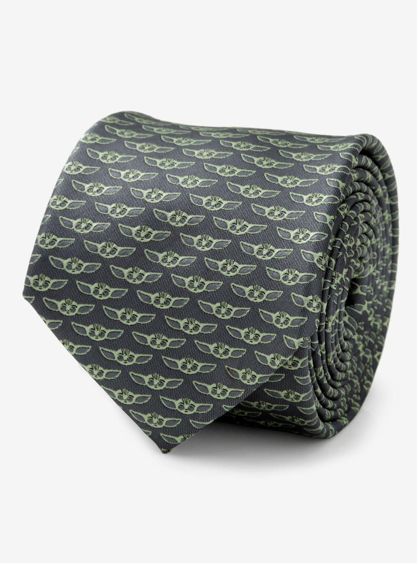 Star Wars The Mandalorian The Child "The Force is Strong With This One" Men's Tie