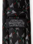 Star Wars Vader vs. Luke Battle Lightsaber Black Men's Tie, , alternate