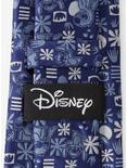 Disney Lilo & Stitch Blue Tropical Men's Tie, , alternate