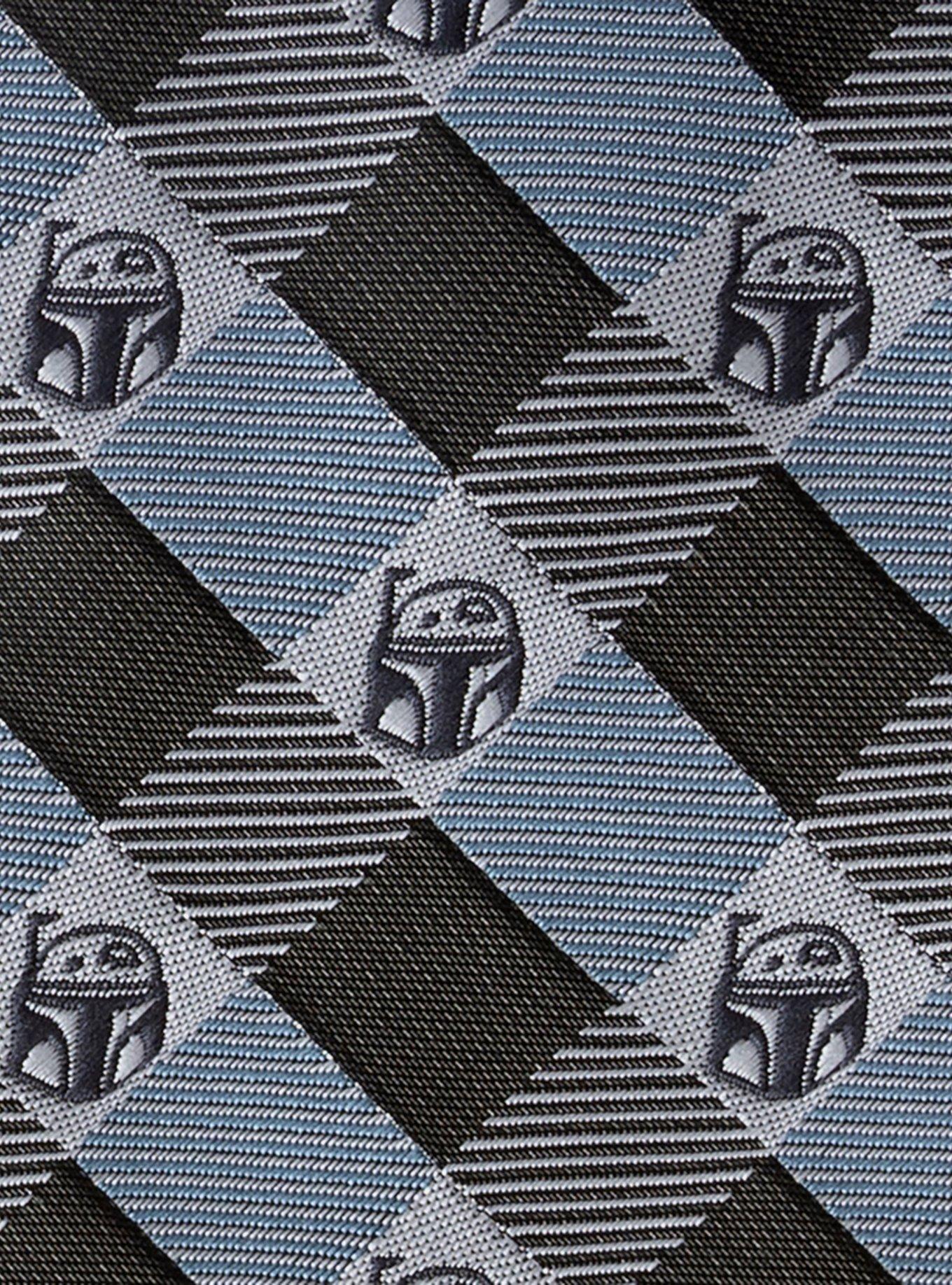 Star Wars The Book Of Boba Fett "As You Wish" Plaid Men's Tie, , alternate