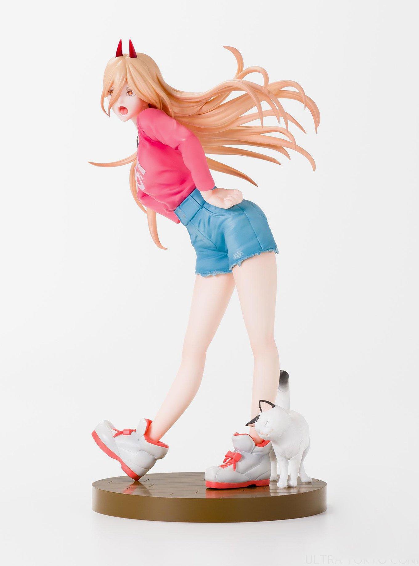 SEGA Chainsaw Man Luminasta Power Figure, , alternate