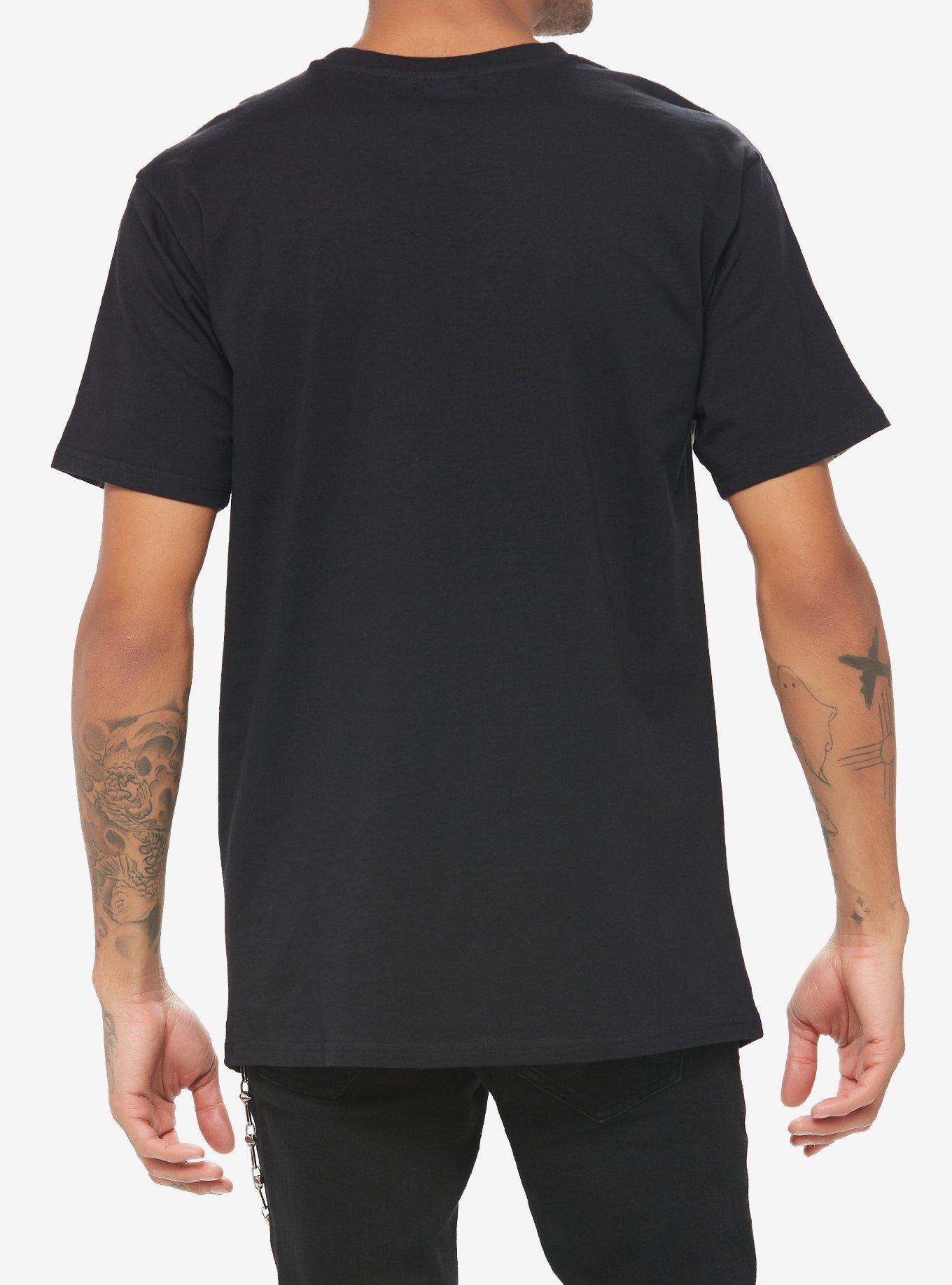 Social Collision Mona Lisa Dark Forest Jumbo Print T-Shirt, BLACK, alternate