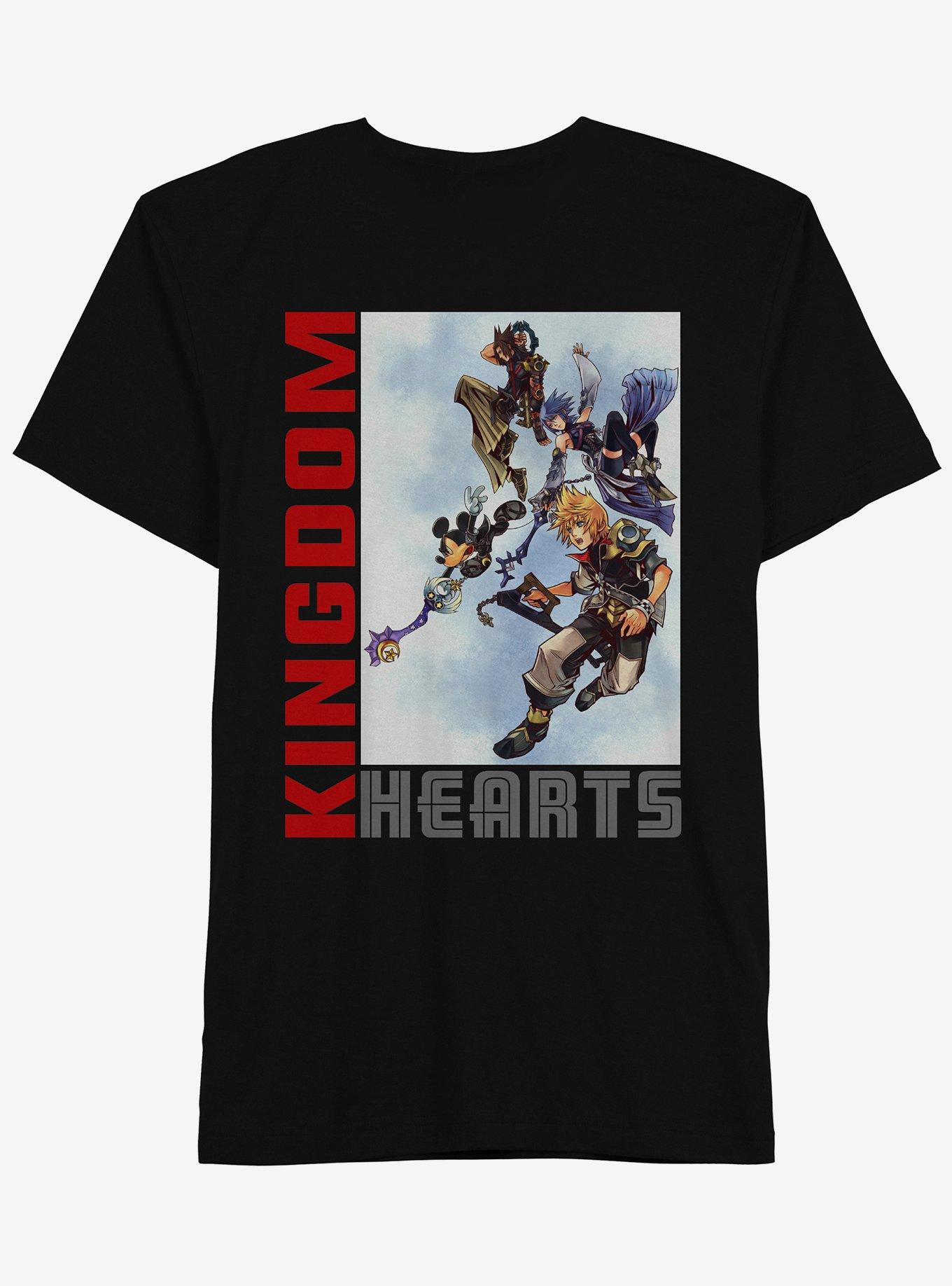 Kingdom Hearts Battle Scene Double-Sided T-Shirt, , hi-res