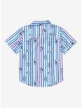 Disney Lilo & Stitch: The Series Character Striped Toddler Woven Button-Up - BoxLunch Exclusive, BLUE STRIPE, alternate