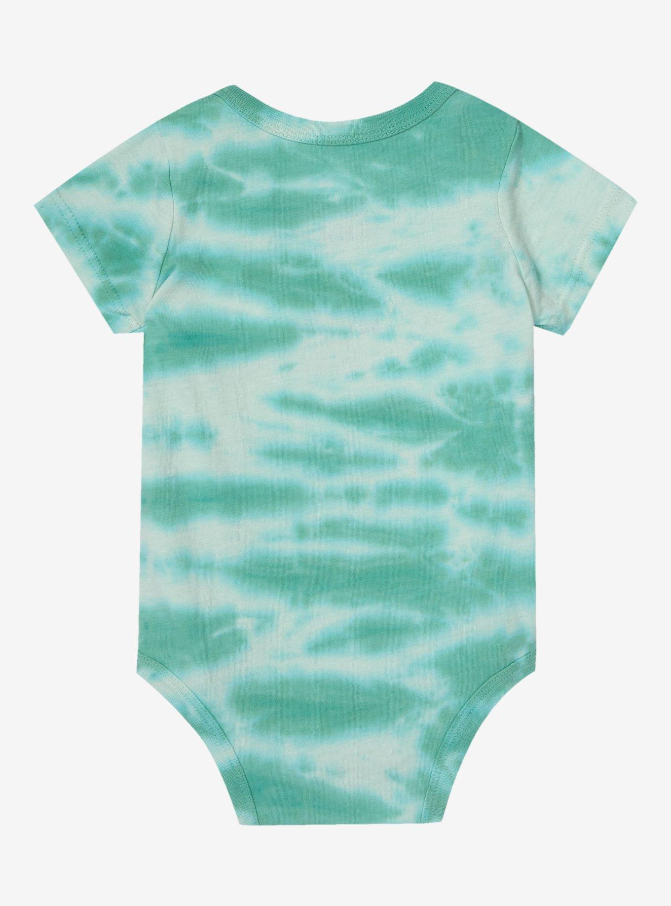 Disney The Little Mermaid Ariel Tie-Dye Infant One-Piece - BoxLunch Exclusive, SEAFOAM, alternate