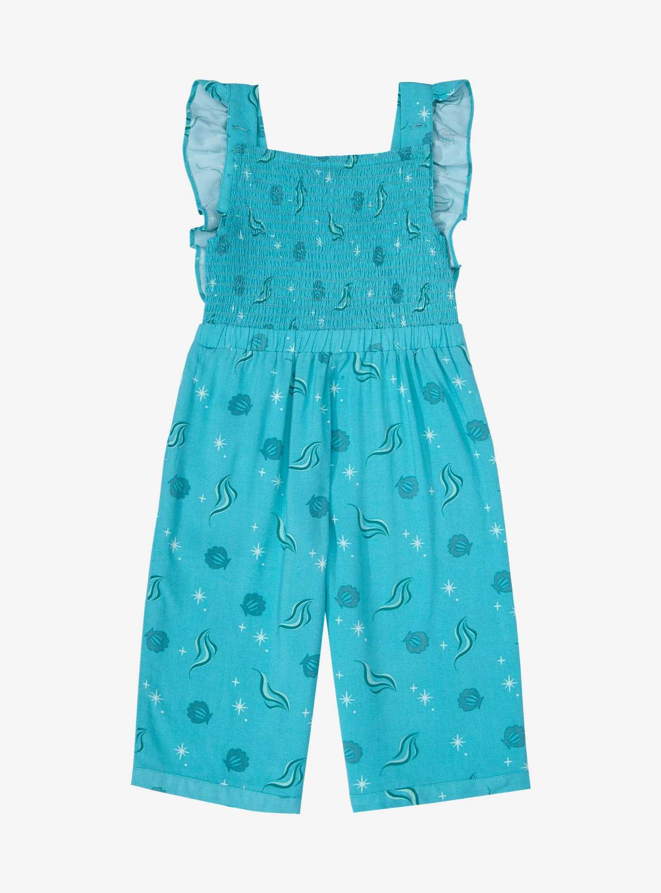 Disney The Little Mermaid Ariel Toddler Ruffle Romper - BoxLunch Exclusive, , hi-res