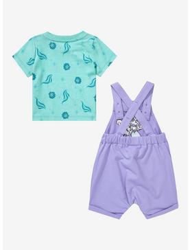 Disney The Little Mermaid Ariel & Flounder Infant Overall Set - BoxLunch Exclusive, , hi-res
