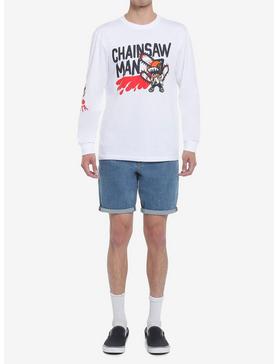 Chainsaw Man Pochita Chibi Long-Sleeve T-Shirt, , hi-res