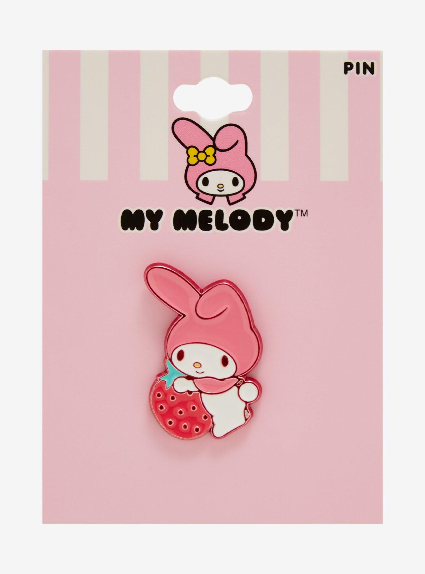 Sanrio My Melody Strawberry Enamel Pin - BoxLunch Exclusive, , alternate