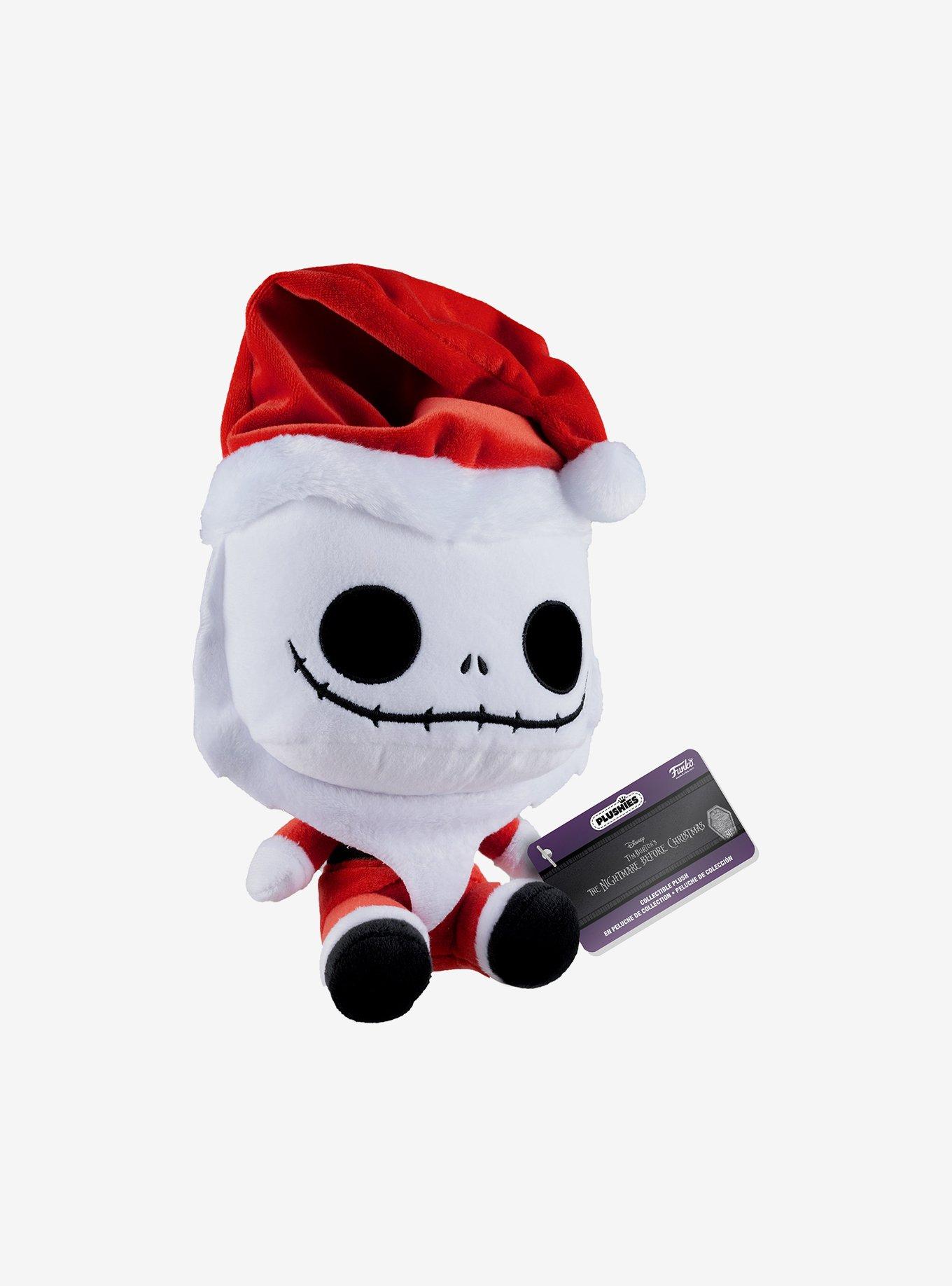 Funko Disney The Nightmare Before Christmas Santa Jack Skellington 7 Inch Plush, , alternate