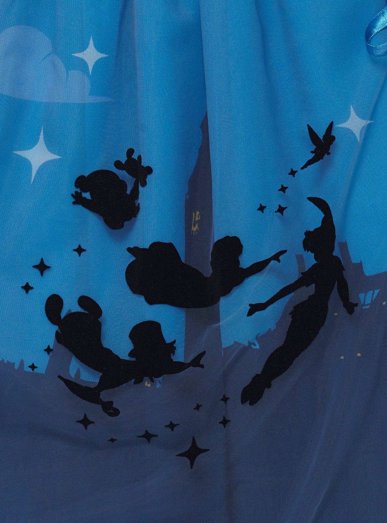 Disney Peter Pan Night Sky Lace-Up Skirt, MULTI, alternate