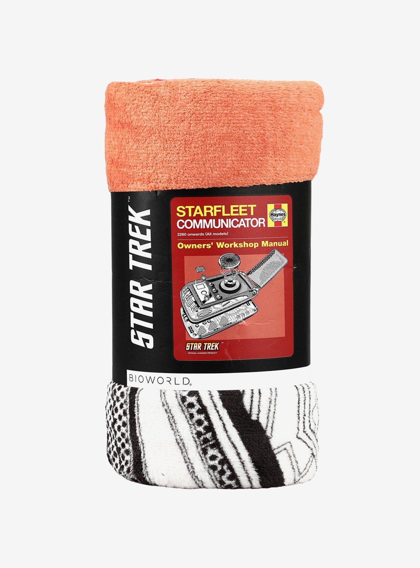 Star Trek Starfleet Communicator Throw Blanket, , alternate