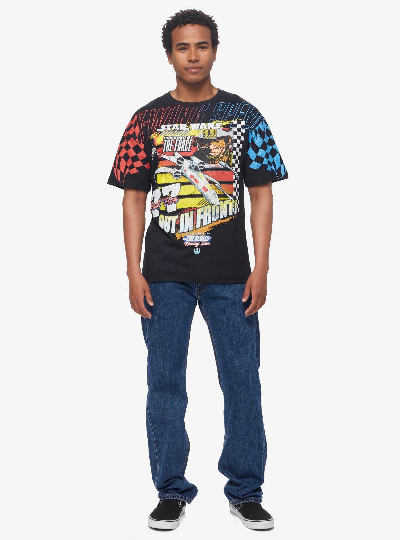 Star Wars Rebels X-Wing Racing T-Shirt - BoxLunch Exclusive, , hi-res