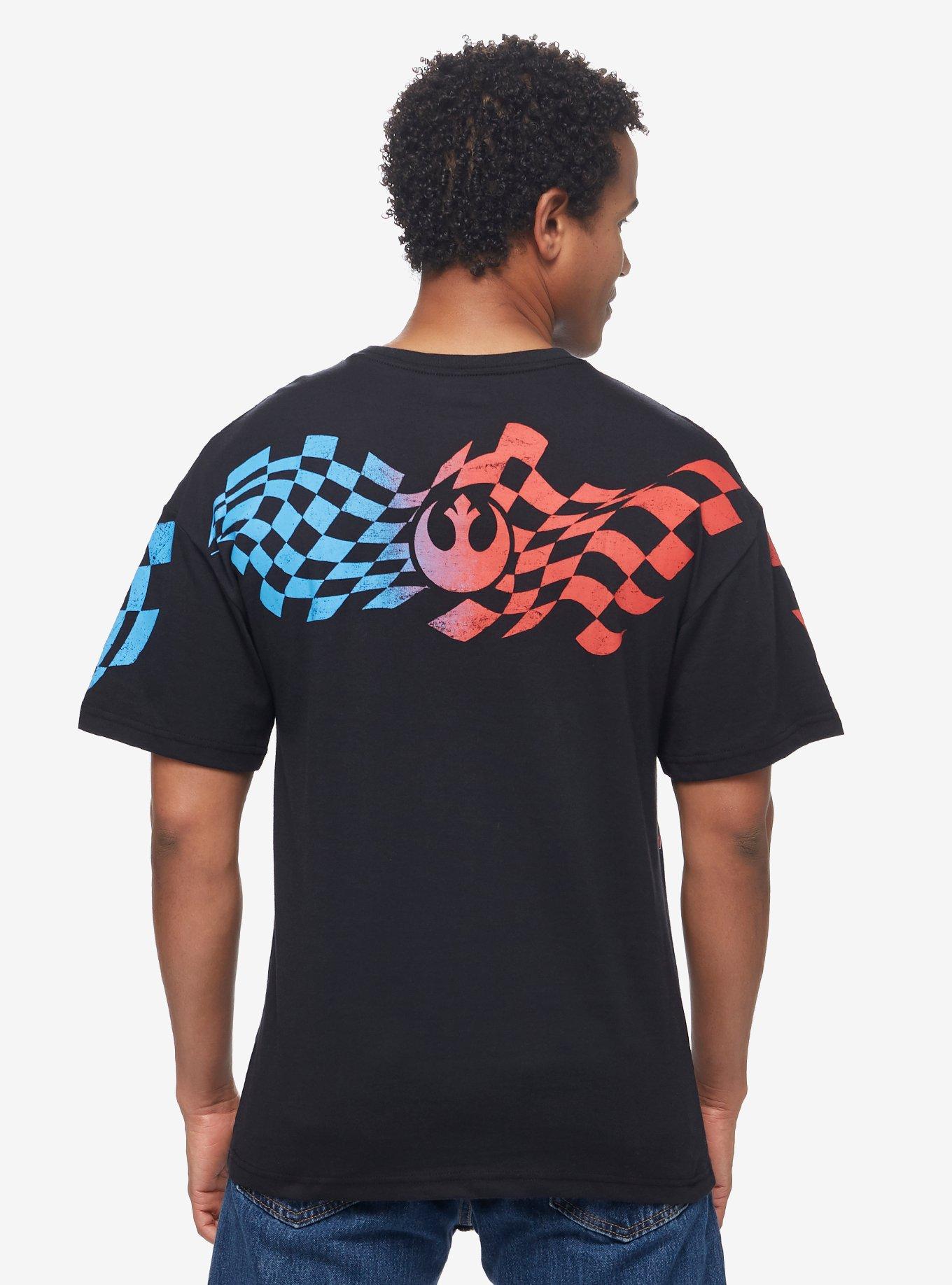 Star Wars Rebels X-Wing Racing T-Shirt - BoxLunch Exclusive, BLACK, alternate