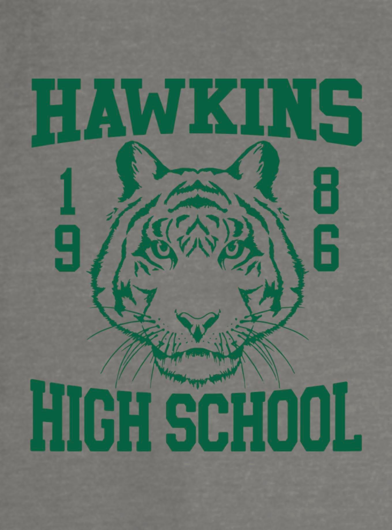 Stranger Things Hawkins High School 1986 Girls Slouchy Sweatshirt, , hi-res