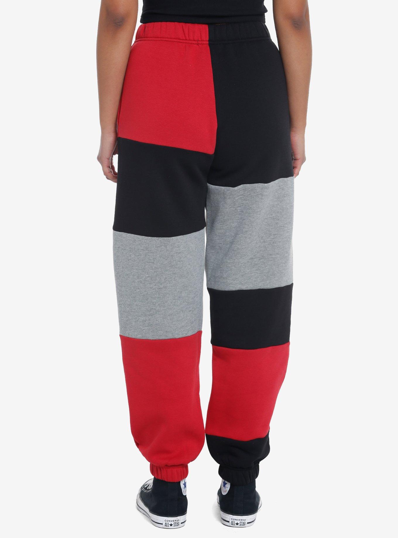 Punk Icons Color-Block Girls Sweatpants, MULTI, alternate