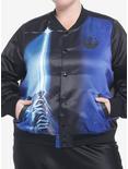 Her Universe Star Wars Return Of The Jedi Bomber Jacket Plus Size Her Universe Exclusive, MULTI, alternate
