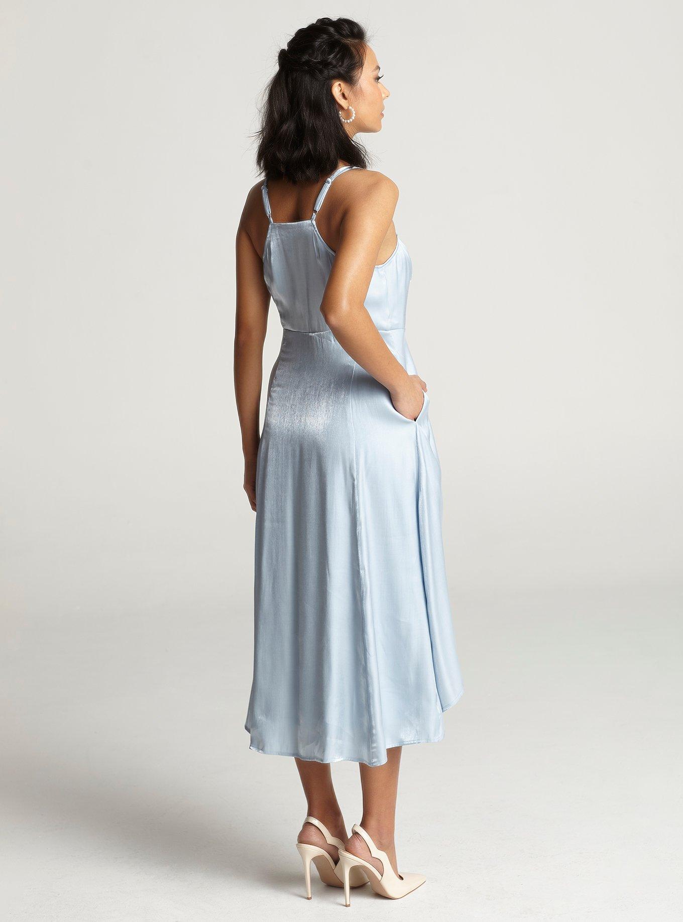 Her Universe Star Wars Padme Pearl Strap Dress Her Universe Exclusive, LIGHT BLUE, alternate