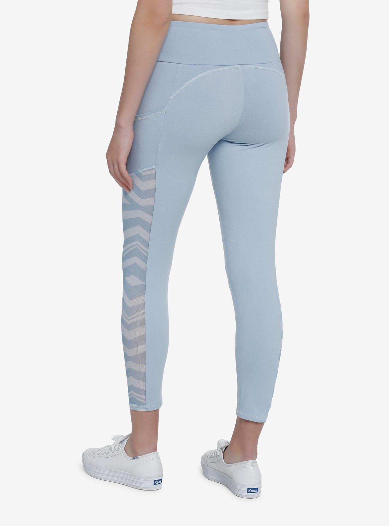 Her Universe Star Wars Ahsoka Tano Capri Leggings Her Universe Exclusive, ICE BLUE, alternate