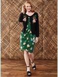 Her Universe Disney Mickey Mouse & Minnie Mouse Tropical Cardigan Her Universe Exclusive, BLACK FLORAL, alternate