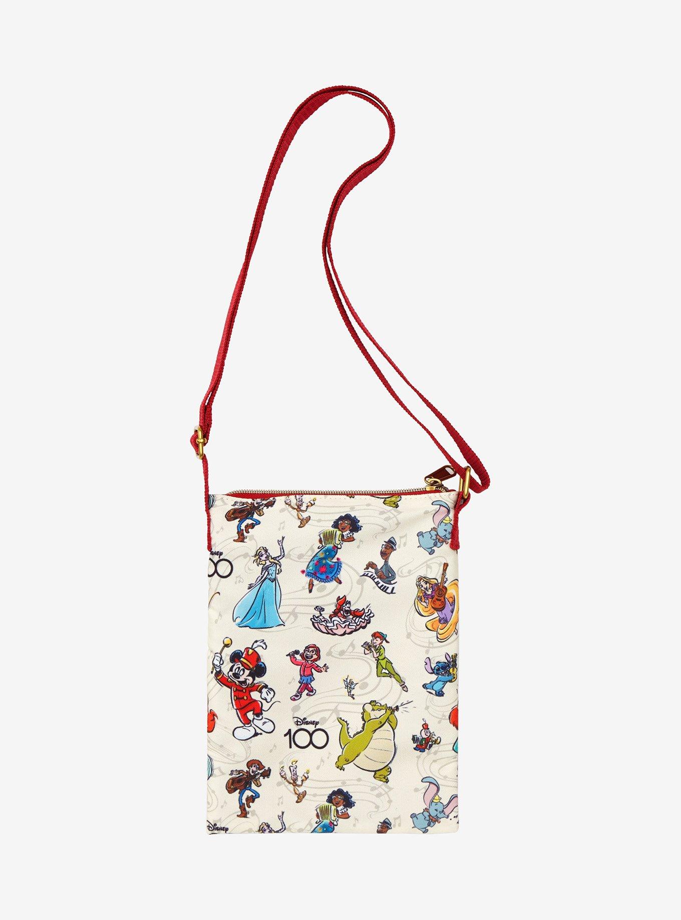 Loungefly Disney100 Mickey Mouse & Band Passport Crossbody Bag, , alternate