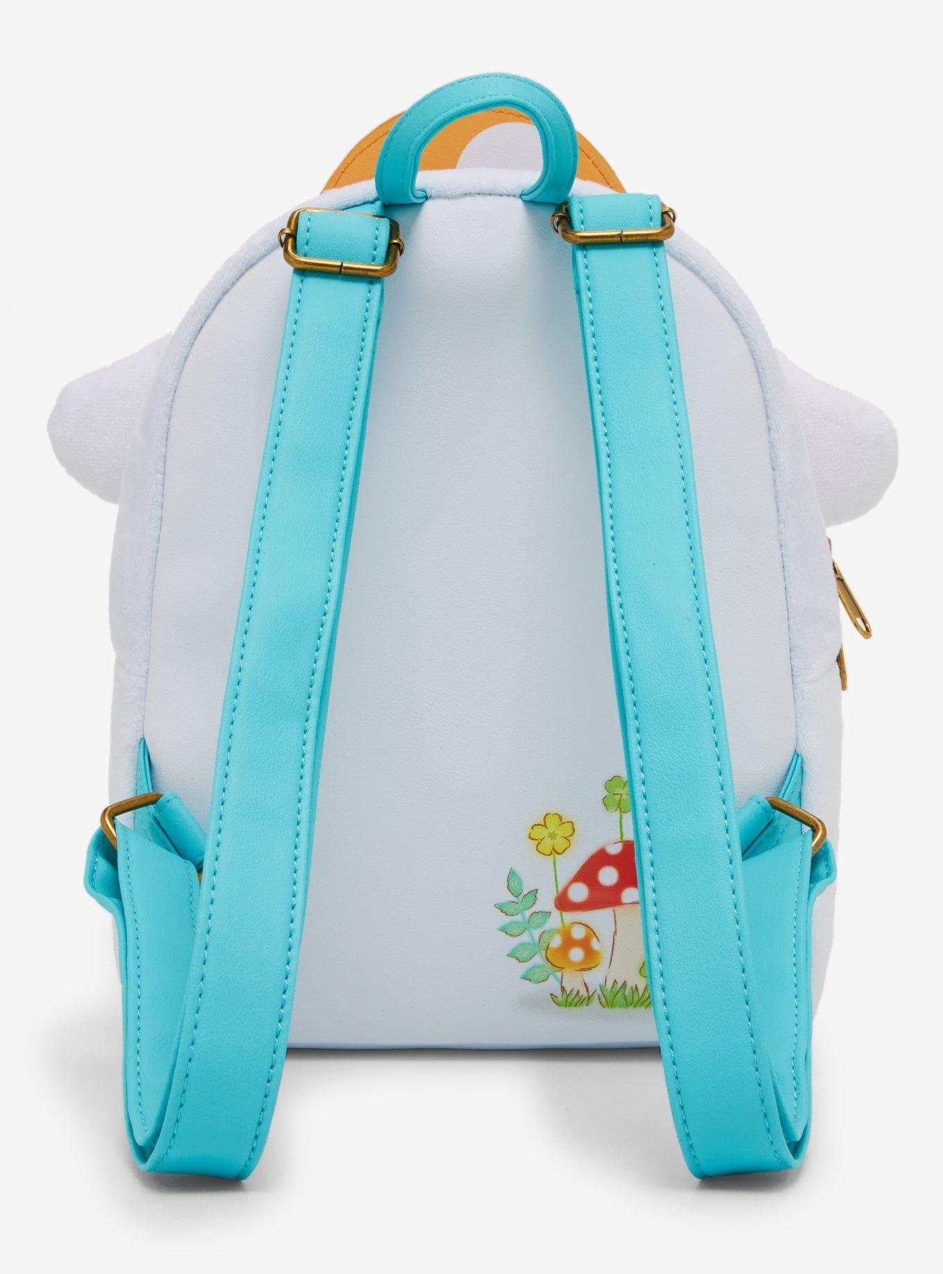 Loungefly Cinnamoroll Mushroom Fuzzy Mini Backpack, , alternate