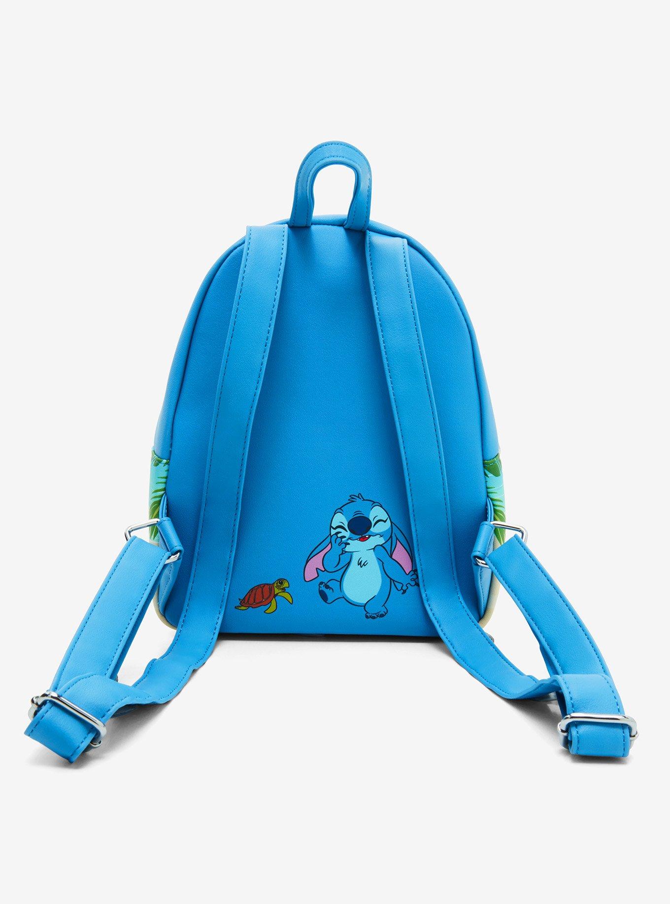 Loungefly Disney Lilo & Stitch Turtle Beach Mini Backpack