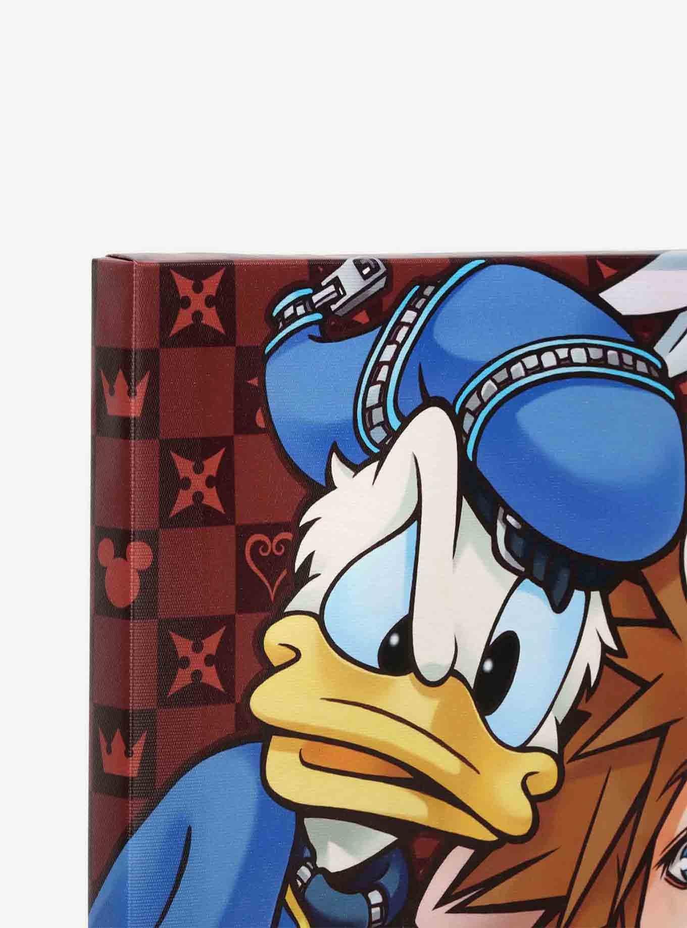 Disney Kingdom Hearts Character Collage Canvas Wall Decor, , alternate