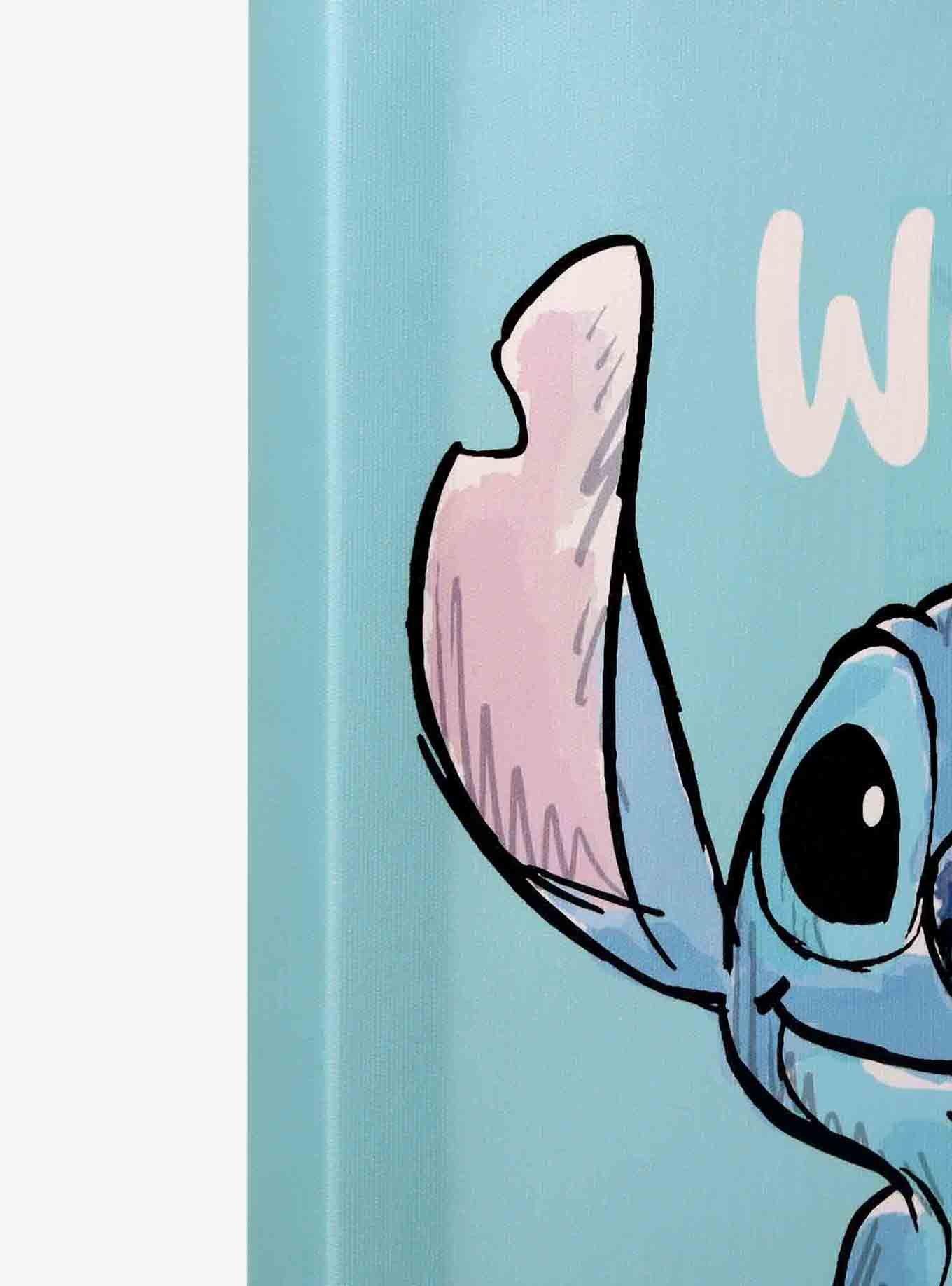 Disney Lilo & Stitch Weird But Cute Canvas Wall Decor, , alternate