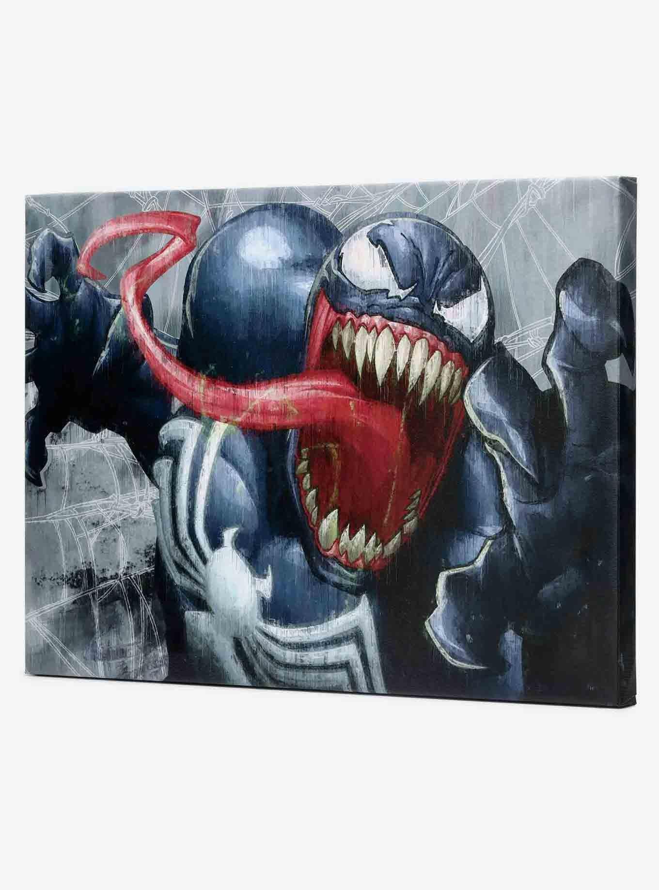 Marvel Venom Close-Up Canvas Wall Decor