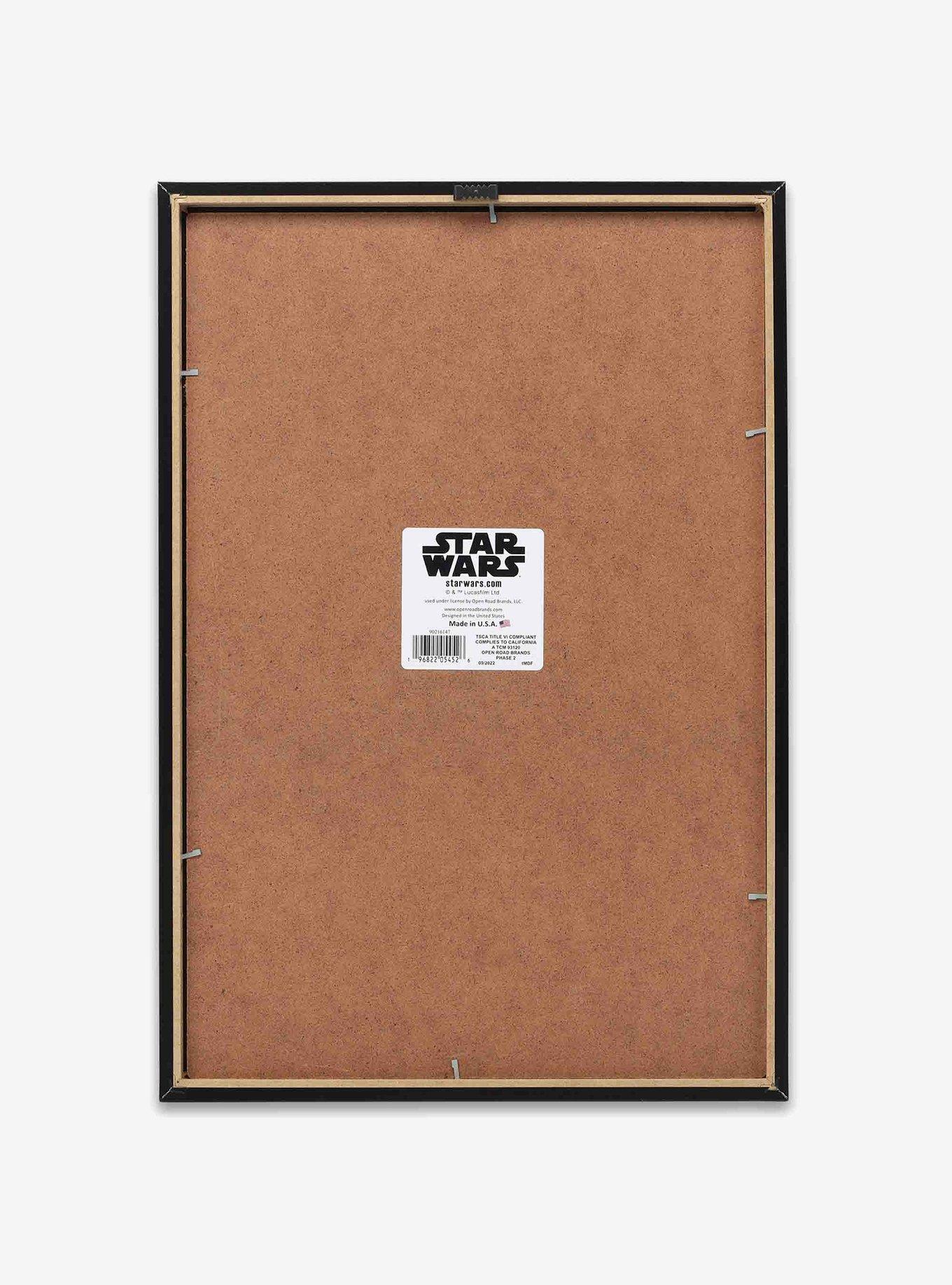 Star Wars Obi-Wan Kenobi Multi-View Framed Wood Wall Decor, , alternate