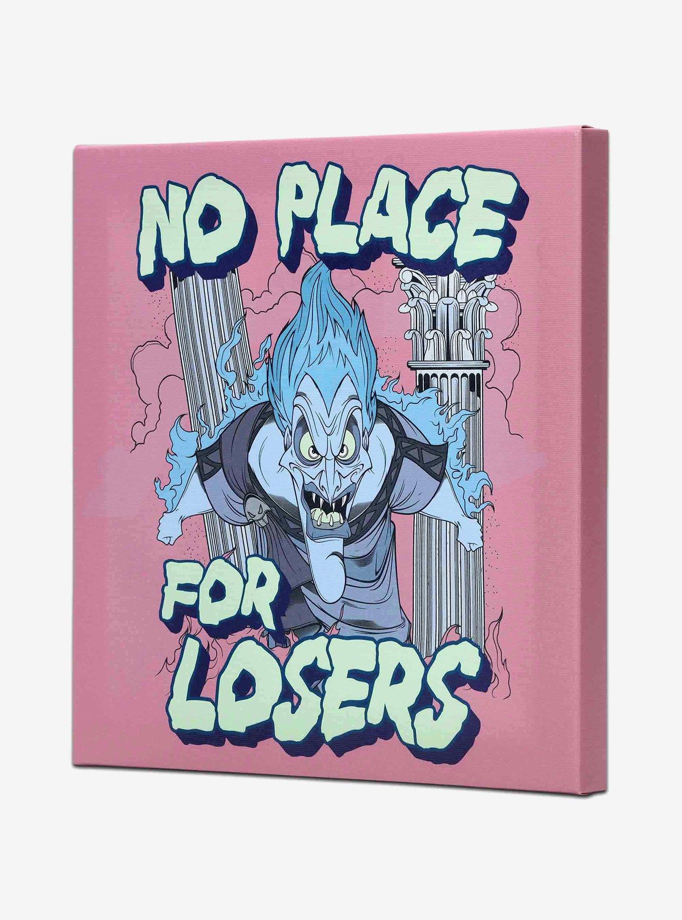 Disney Villains Hades No Place for Losers Canvas Wall Decor, , alternate