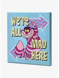 Disney Alice in Wonderland We're All Mad Here Canvas Wall Decor, , alternate