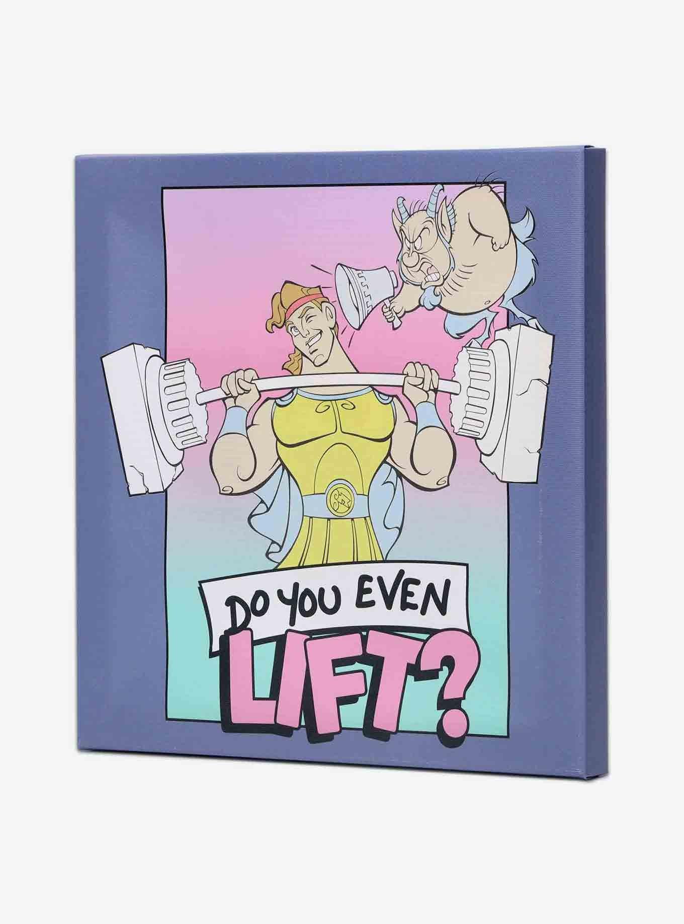 Disney Hercules Do You Even Lift Canvas Wall Decor, , hi-res