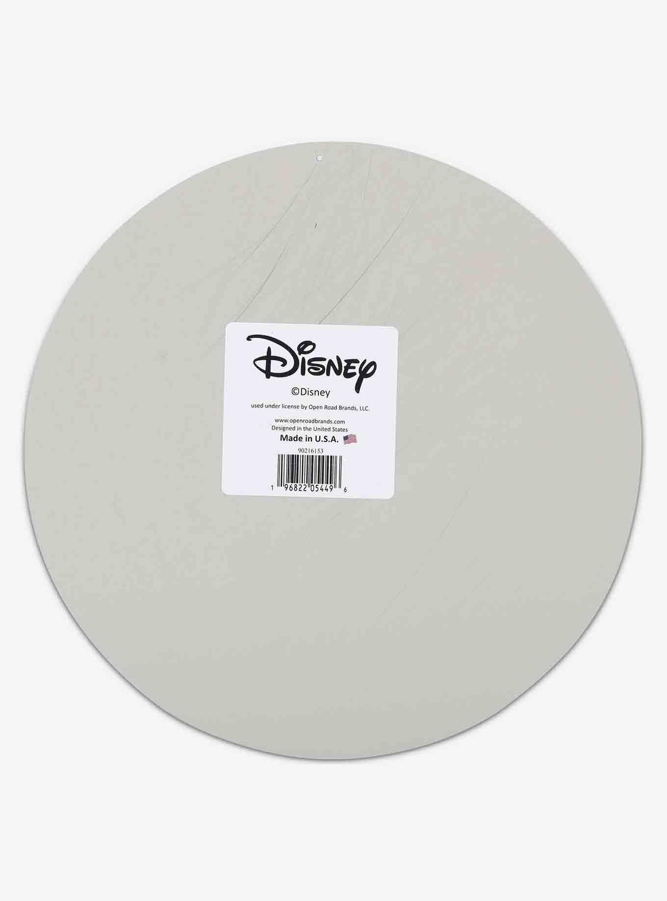 Disney Lilo & Stitch Cute But Weird Round Metal Sign, , alternate