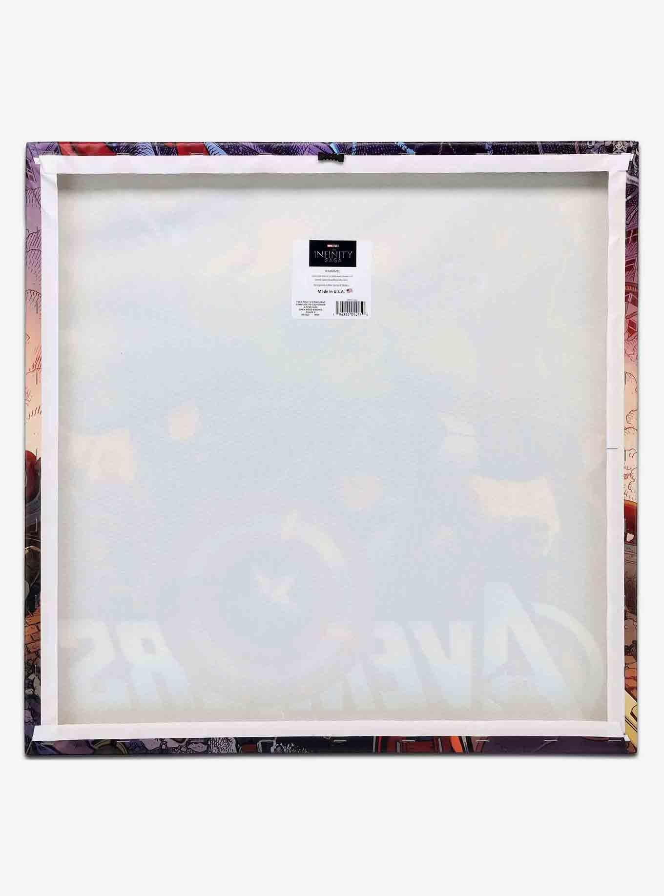 Marvel Avengers Characters in Action Canvas Wall Decor, , alternate