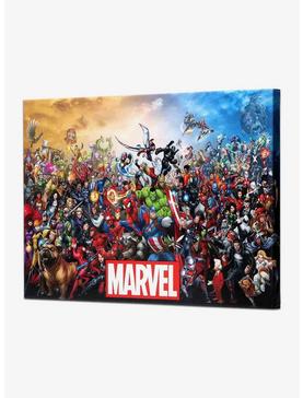 Marvel Character Collage Canvas Wall Decor, , hi-res